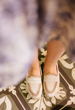 Espadrilles Afelpado Crudo