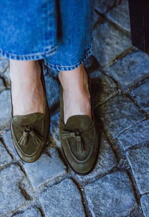 London Tasselloafer Forest