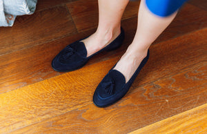 London Tasselloafer Navy