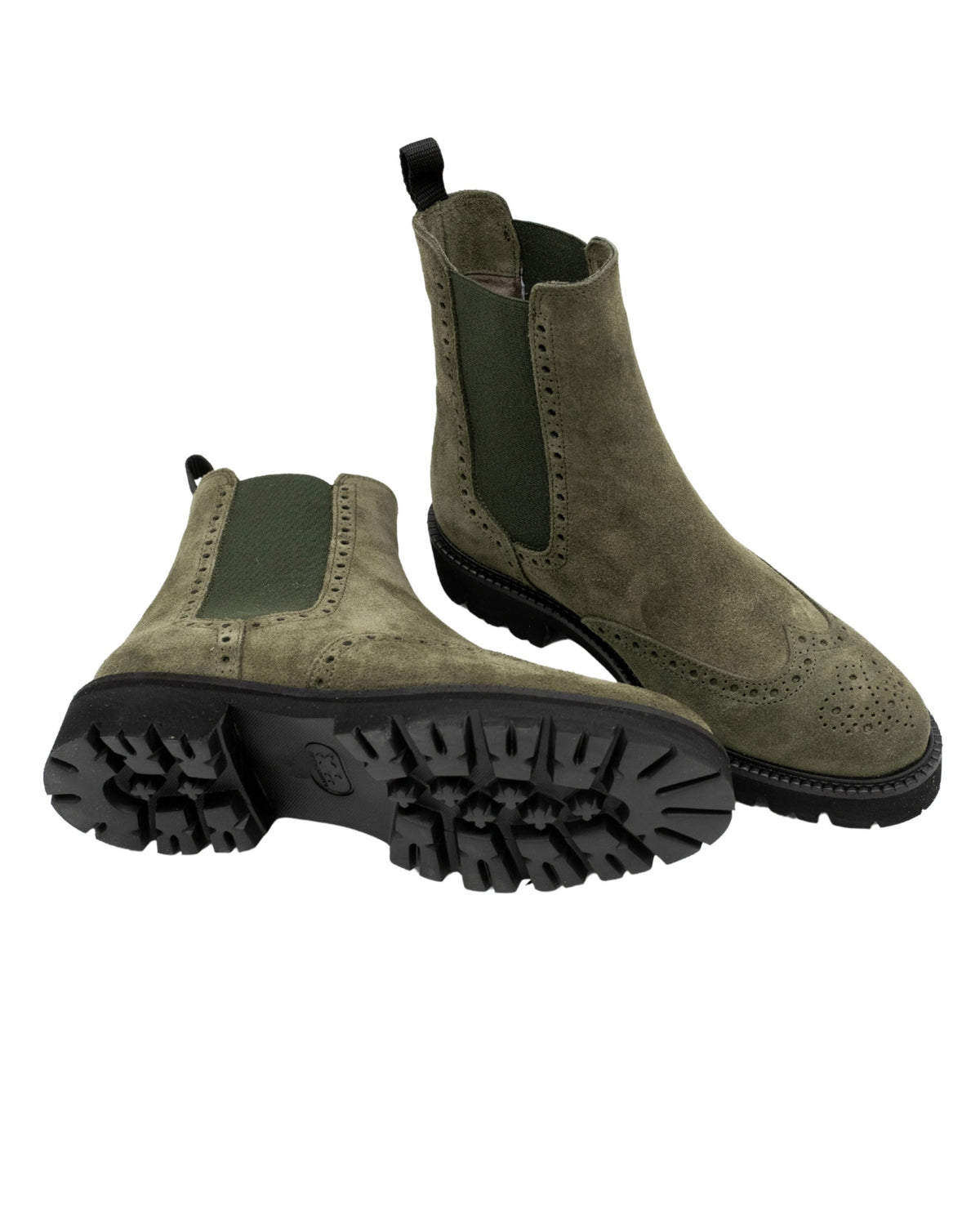 Herb Budapester Chelseaboots gefüttert