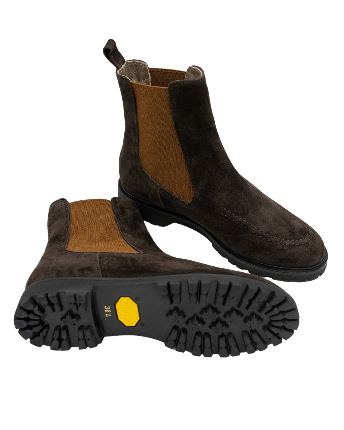 SHOOTINGSCHUH Horse-Cognac Chelseaboots gefüttert 41