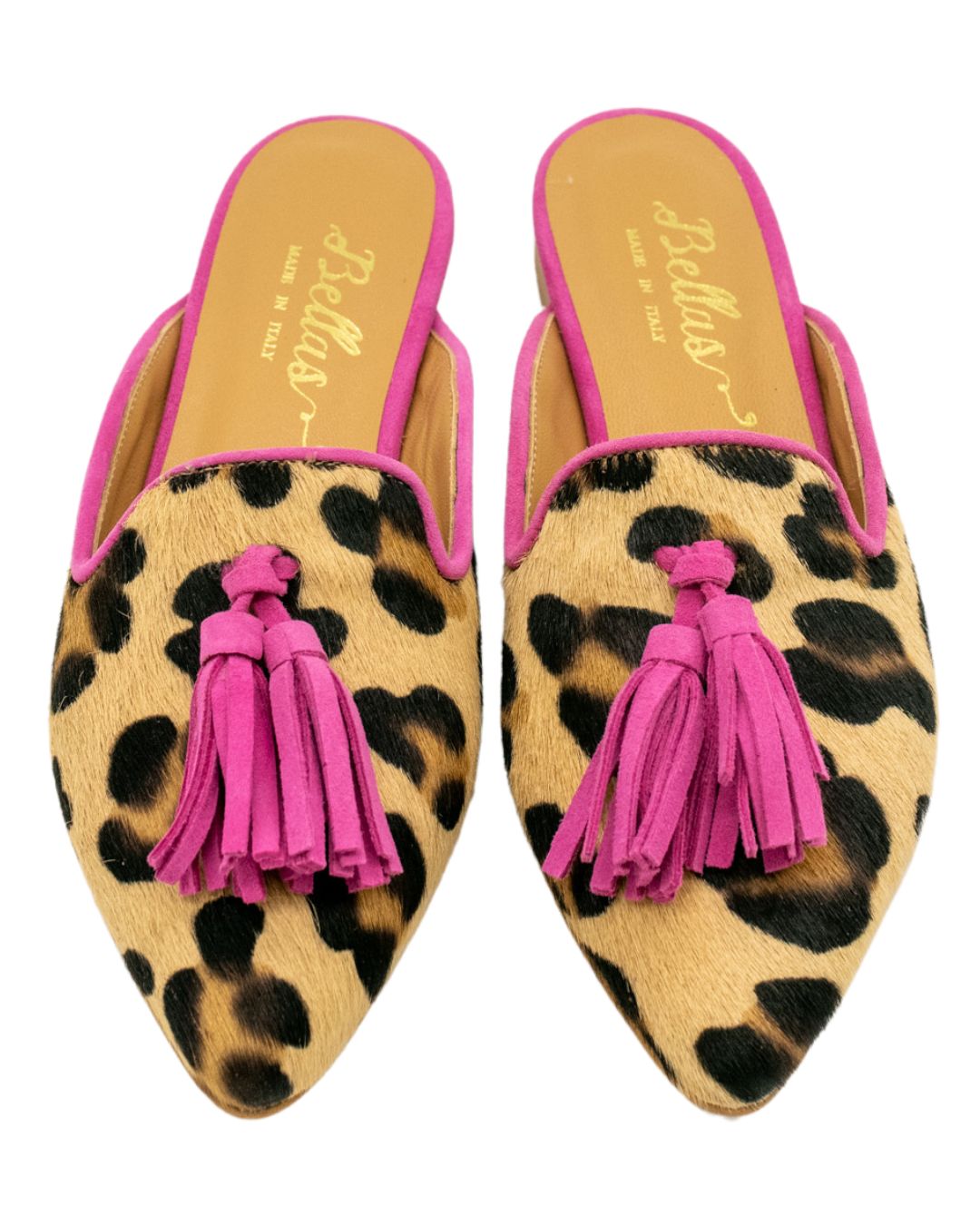 Leo Camari - Fuxia Tassel Mules