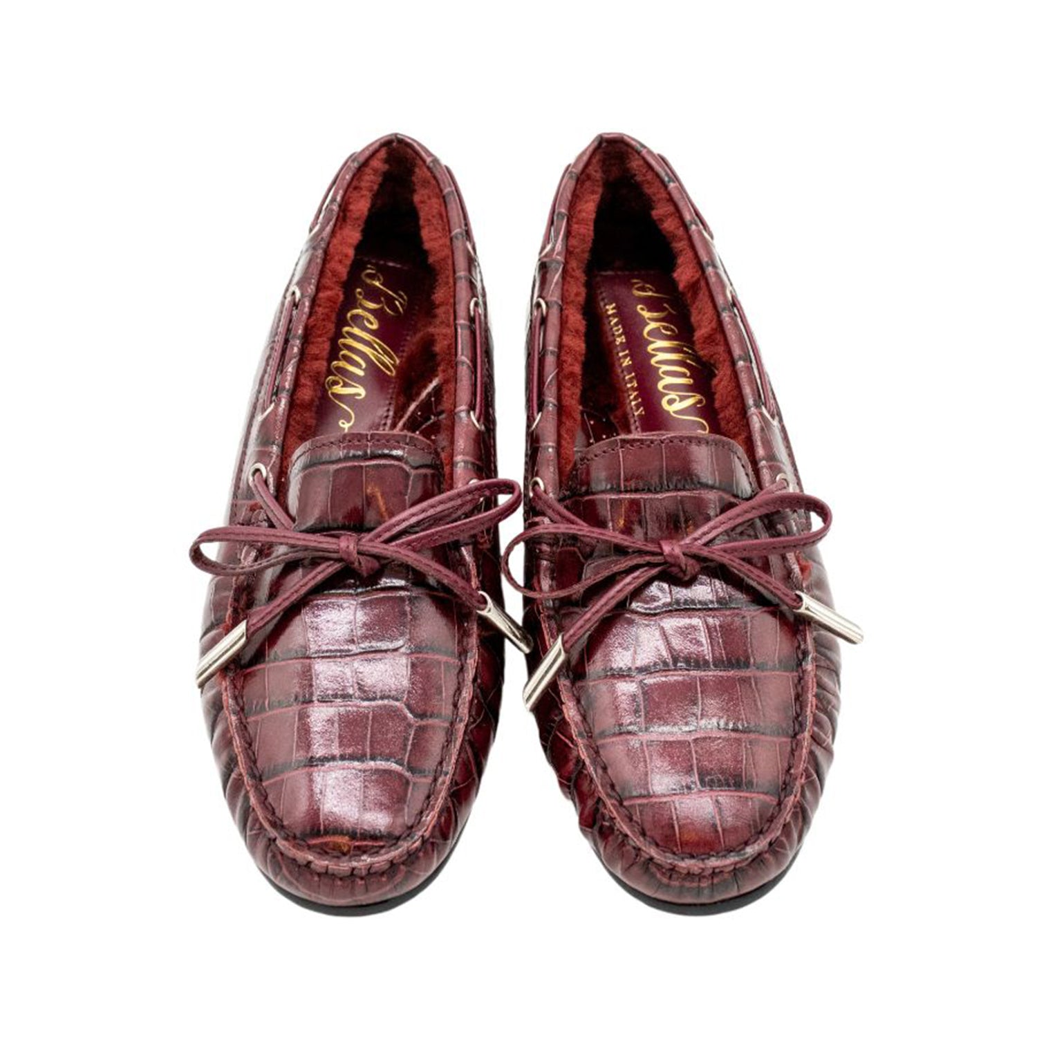 Moccasin Cocco Bordo gefüttert