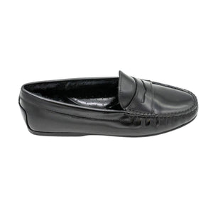 Moccasin Nero gefüttert