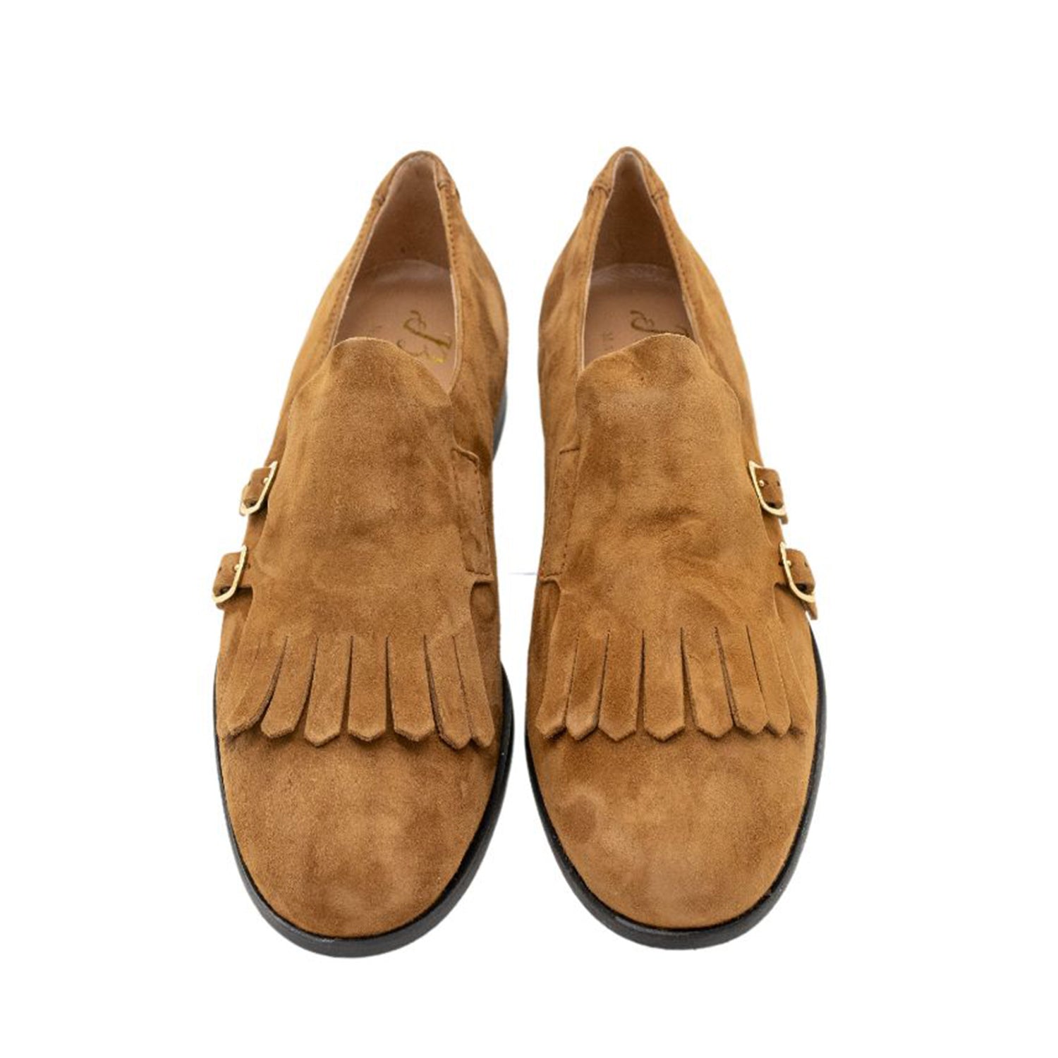 SHOOTINGSCHUH Monk Loafer Brandy 41