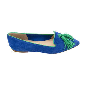 Navy - Verde Estivo Pointy (Lange Tassel)