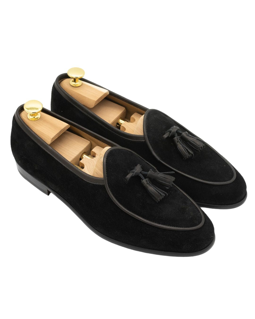 SHOOTINGSCHUH Nero Belgian Tasselloafer Herren45