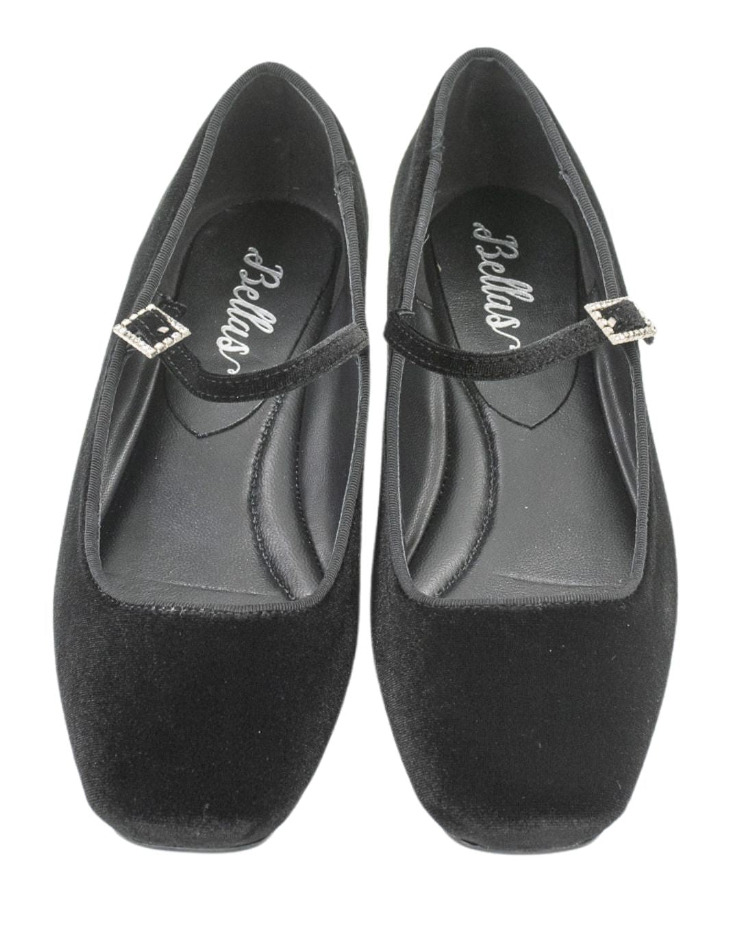 Nero Mary Jane Velluto