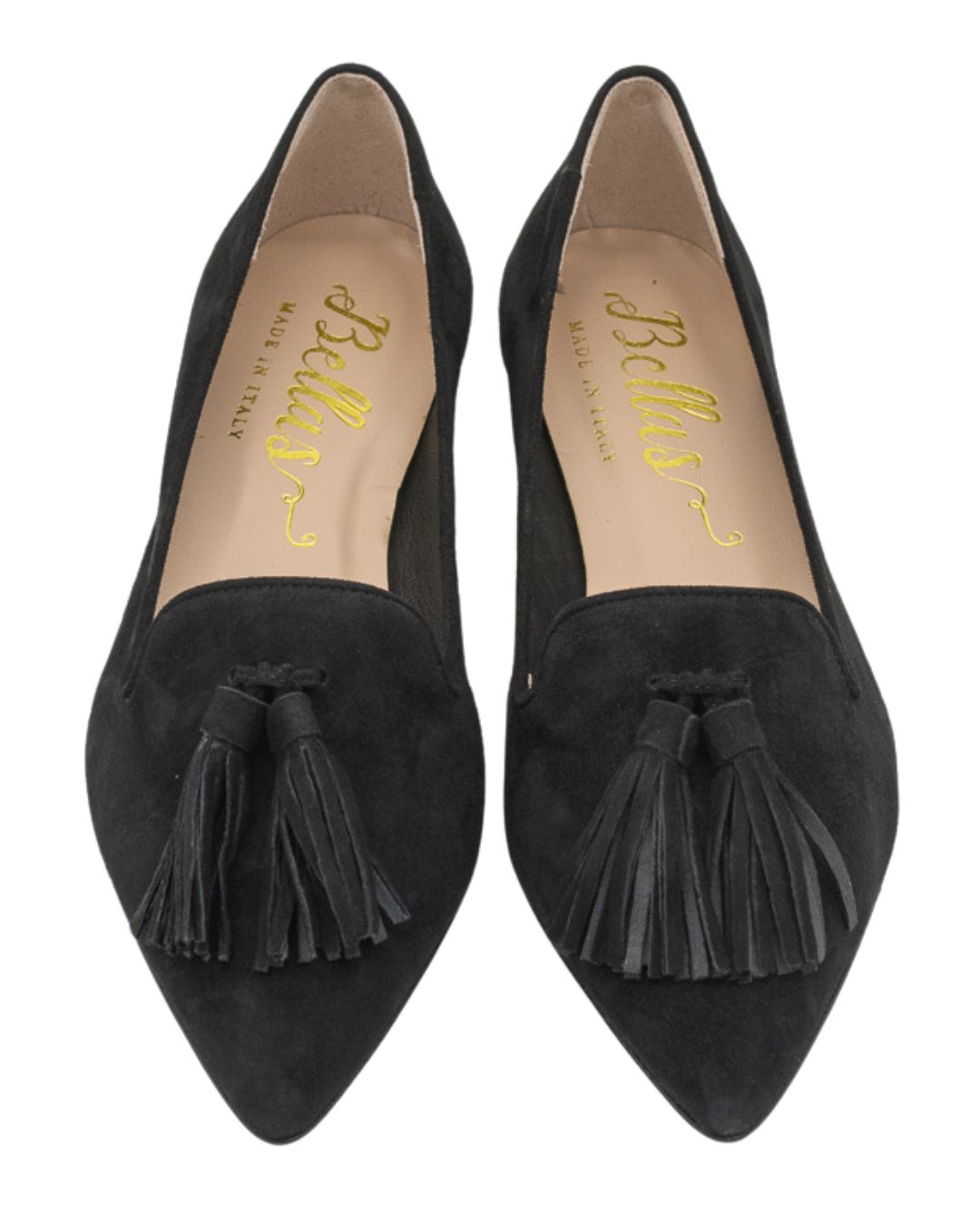 Nero Tasselloafer Pointy (langer Tassel)