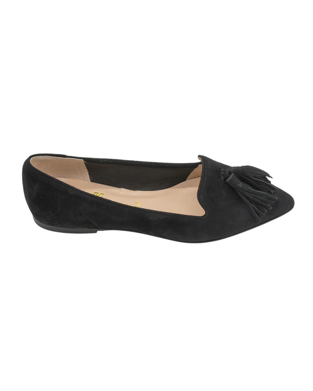 Nero Tasselloafer Pointy (langer Tassel)