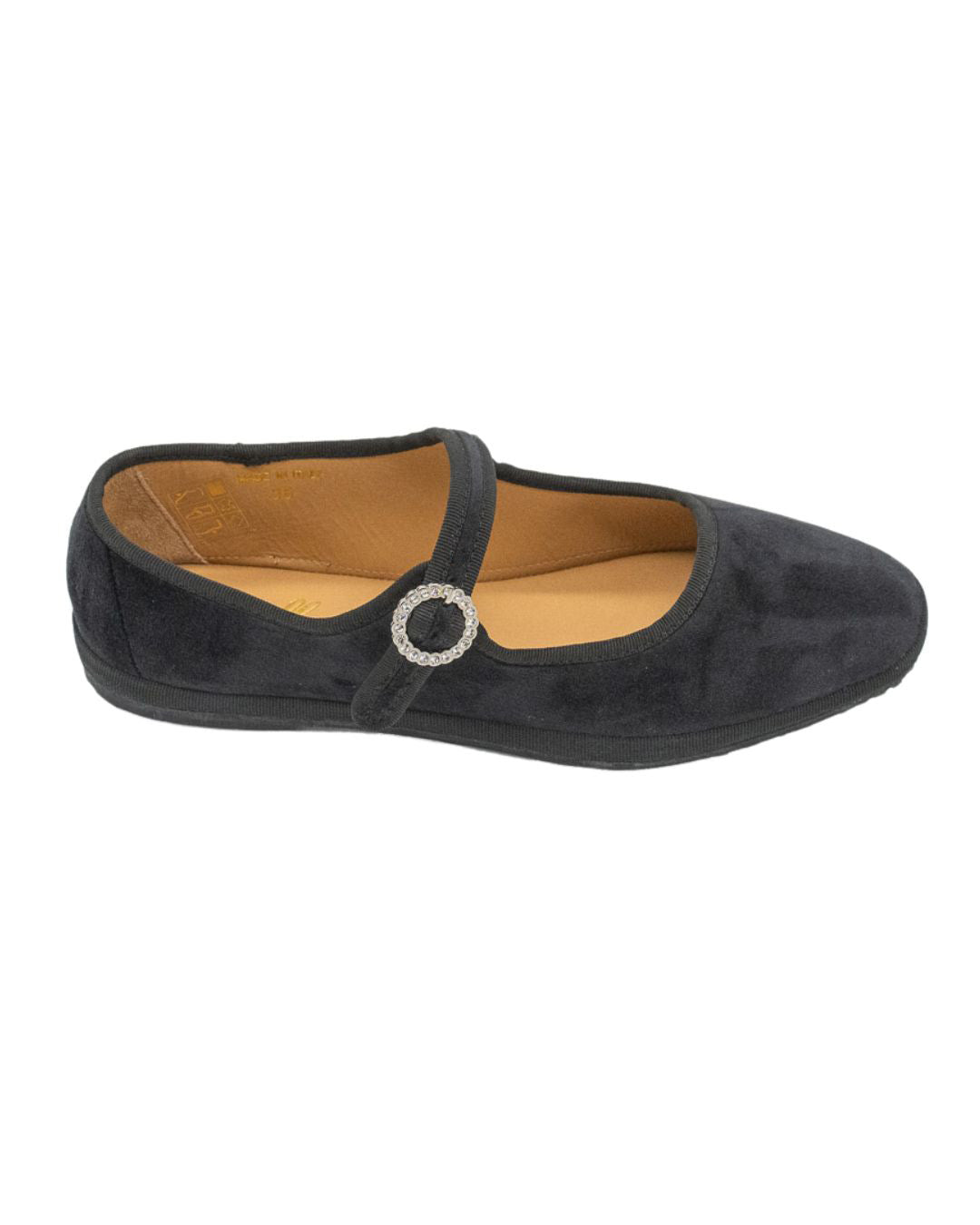 Nero Velluto Mary Jane Furlane