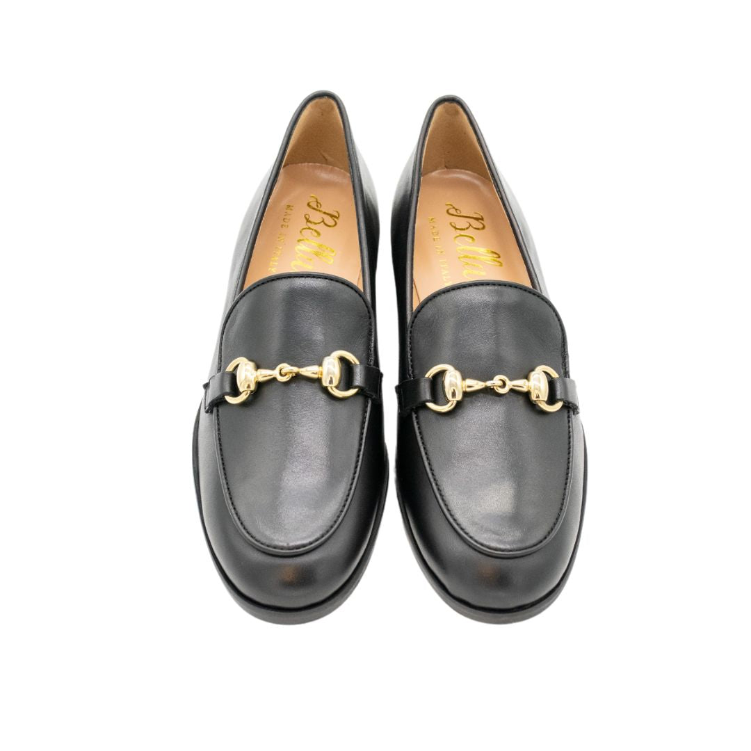 Pennyloafer Nero Horsebit