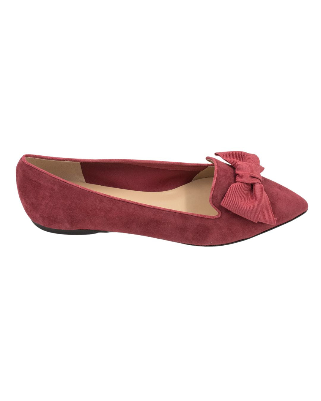 Rosewood-Barolo Schleifenloafer Pointy