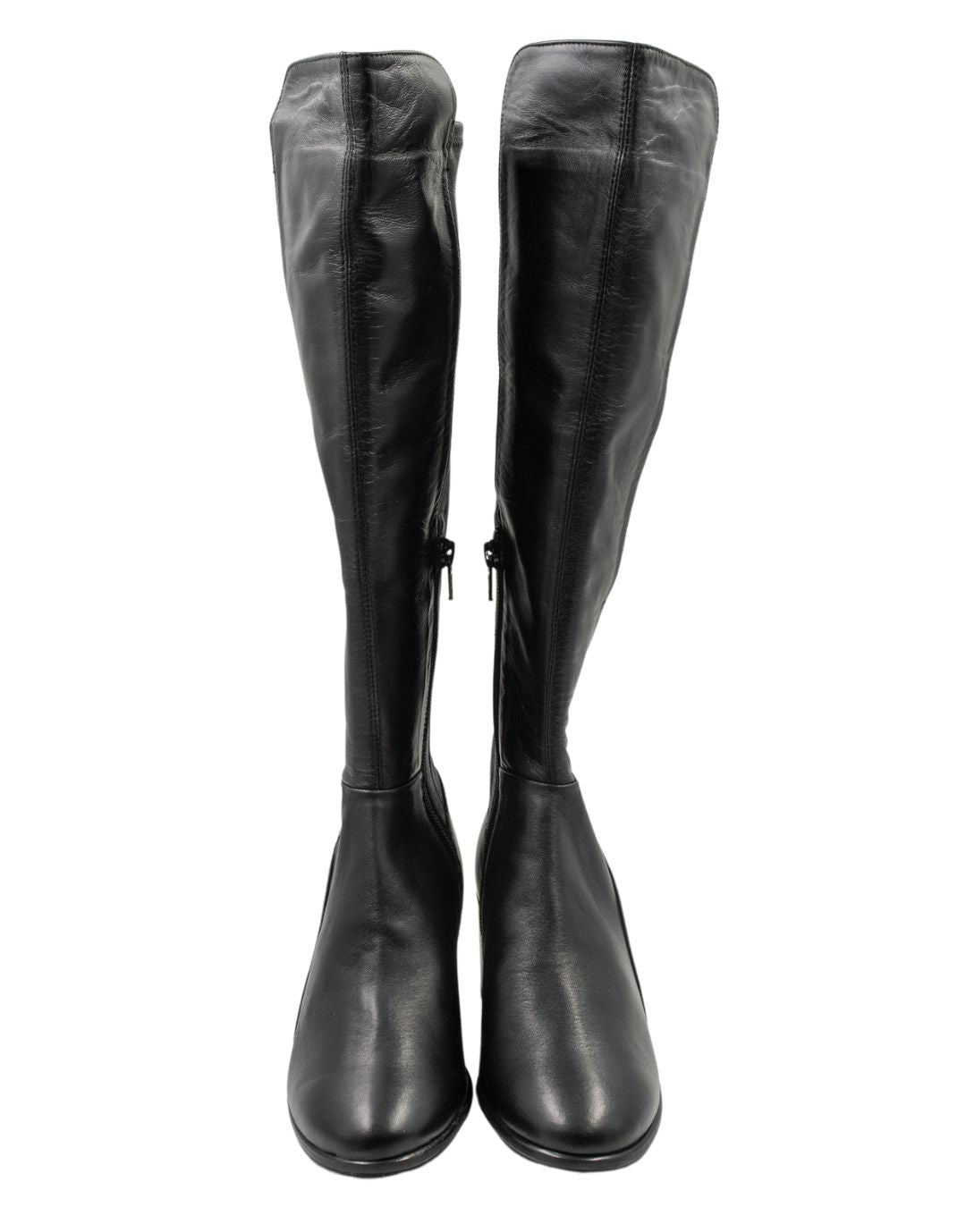 Stiefel Nappa Nero ungefüttert
