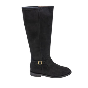 Stiefel Suede Stivali Nero