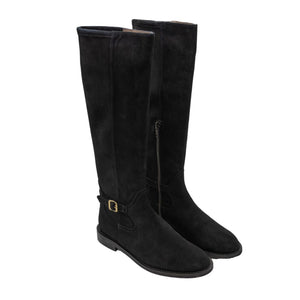 Stiefel Suede Stivali Nero