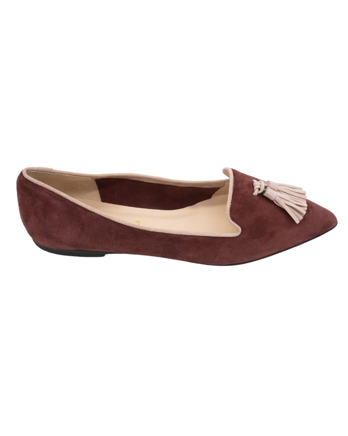 Syrah-Pink Tasselloafer Pointy