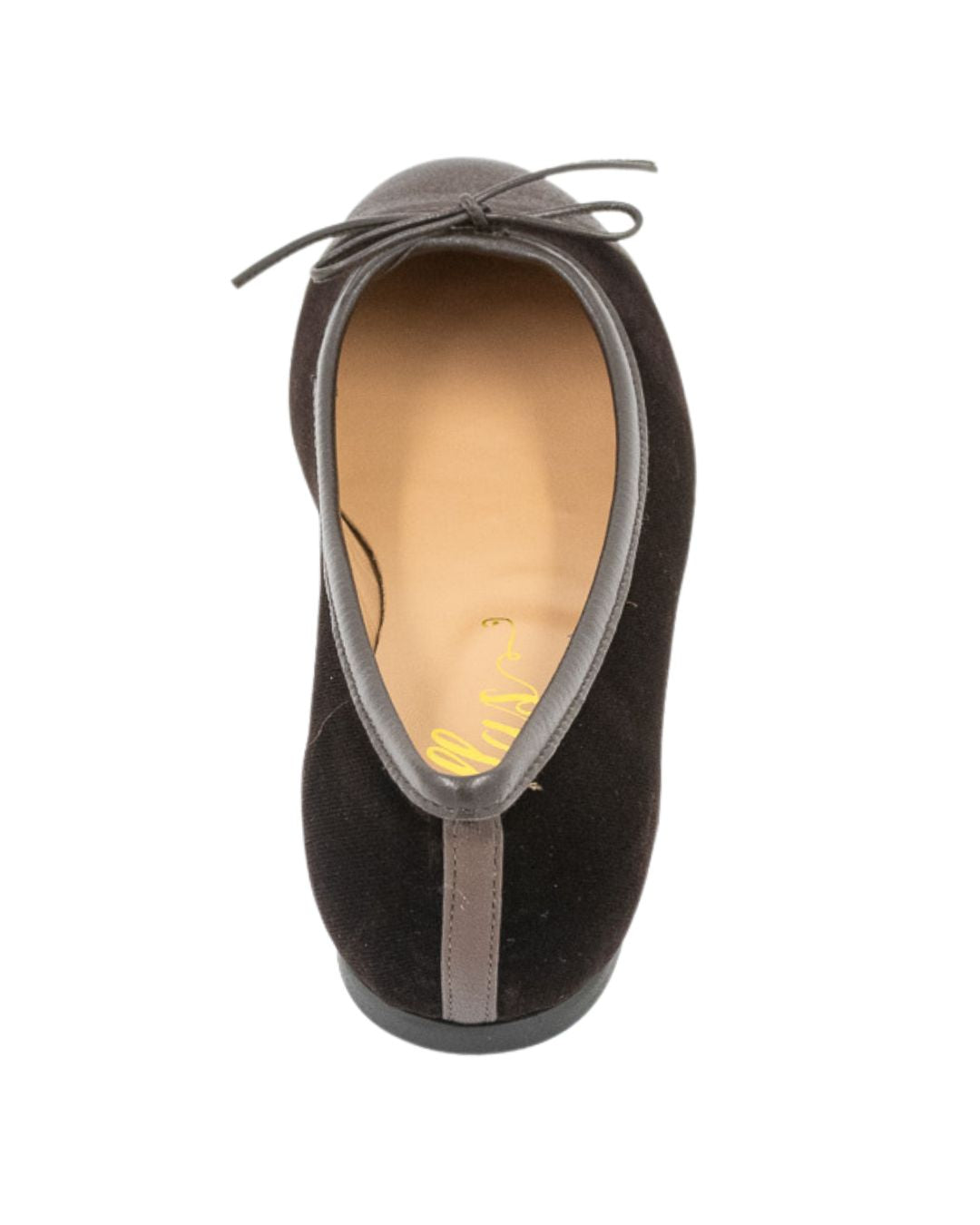 T.Moro-Dark Brown Velluto Ballerina