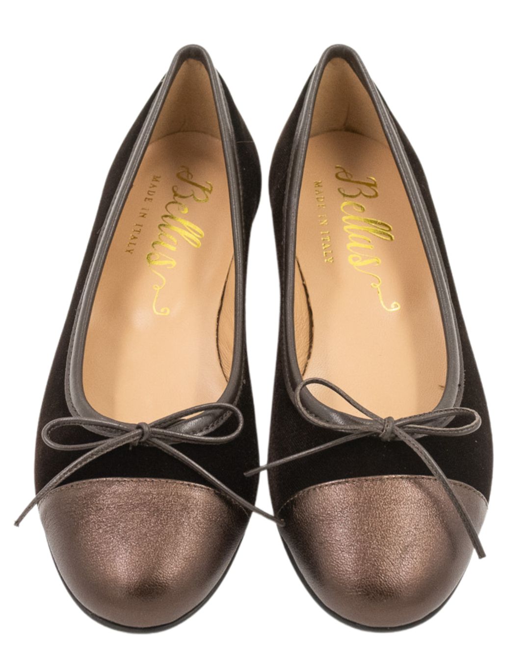 T.Moro-Dark Brown Velluto Ballerina