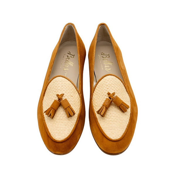 Tasselloafer Raffia Cuero