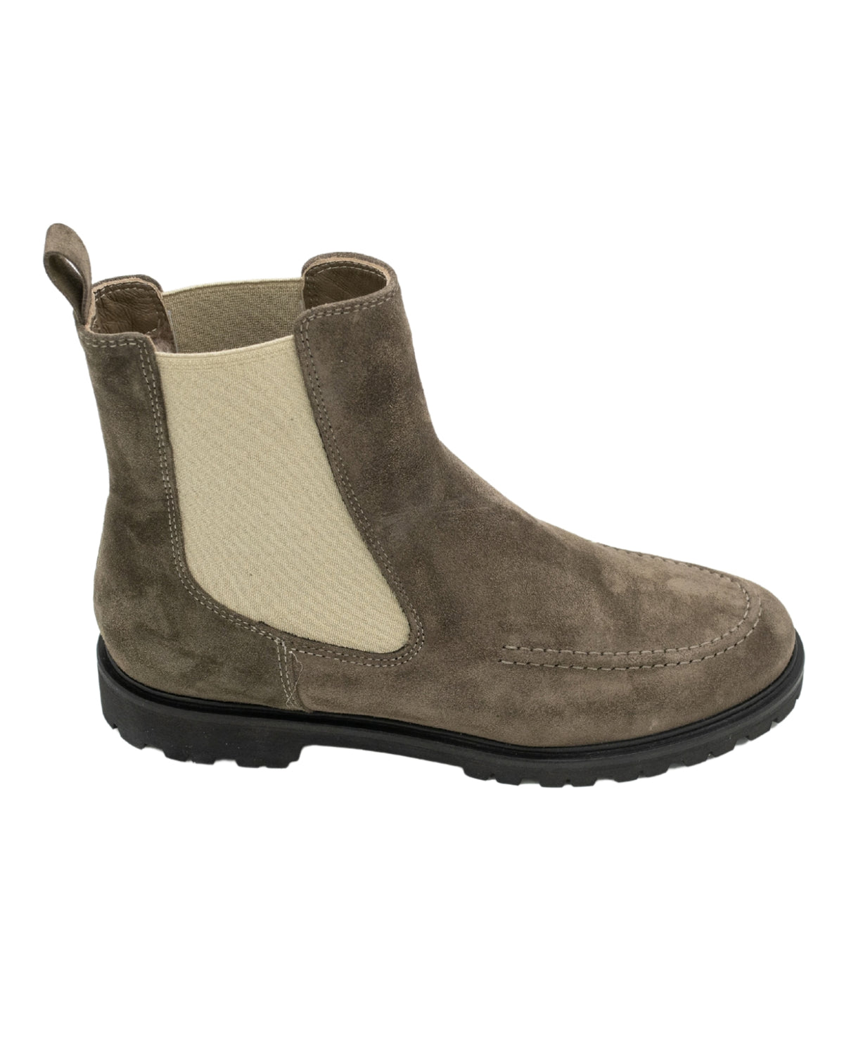 SHOOTINGSCHUH Taupe-Sand Chelseaboots gefüttert 41