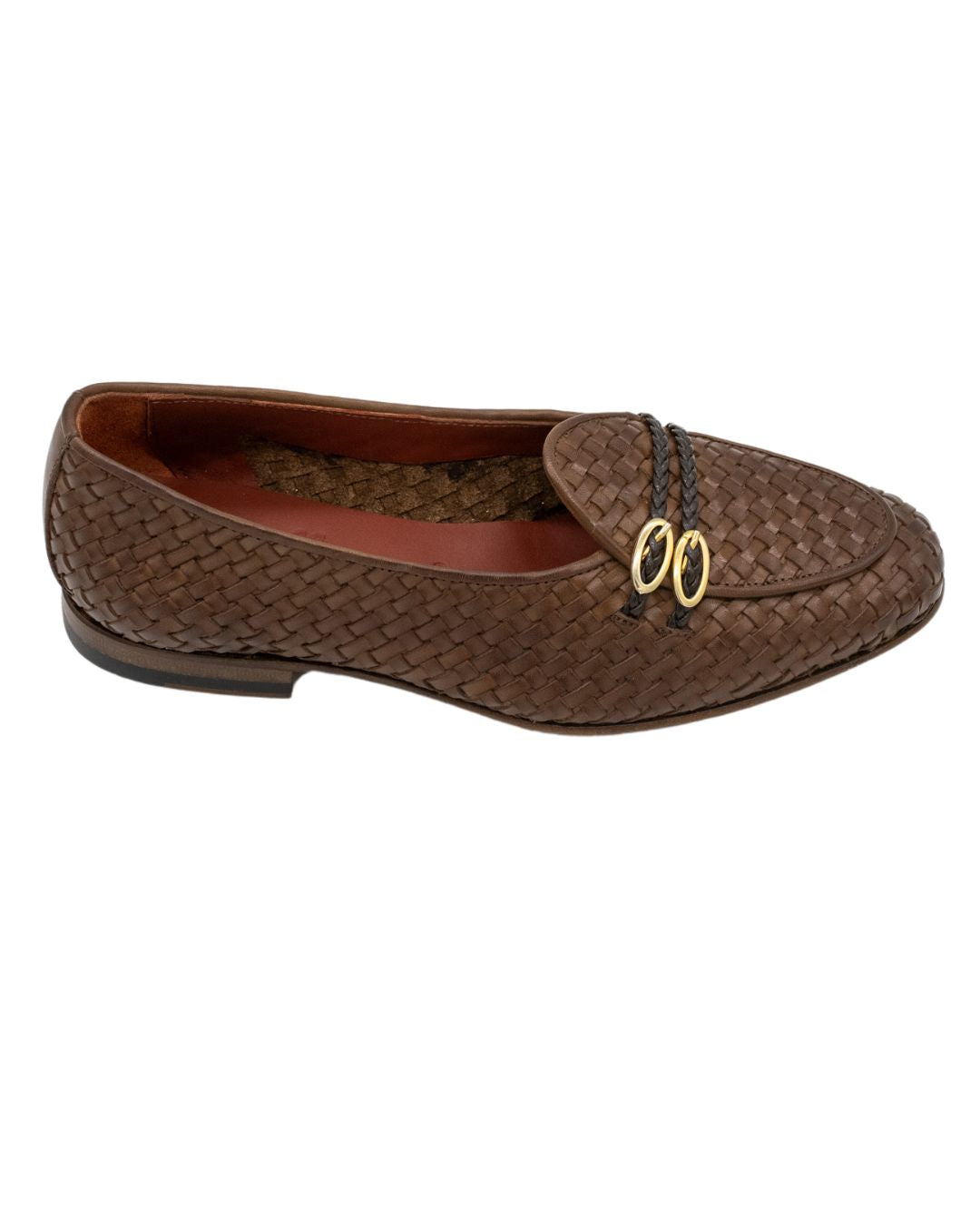 Terra Woven Buckle Loafer