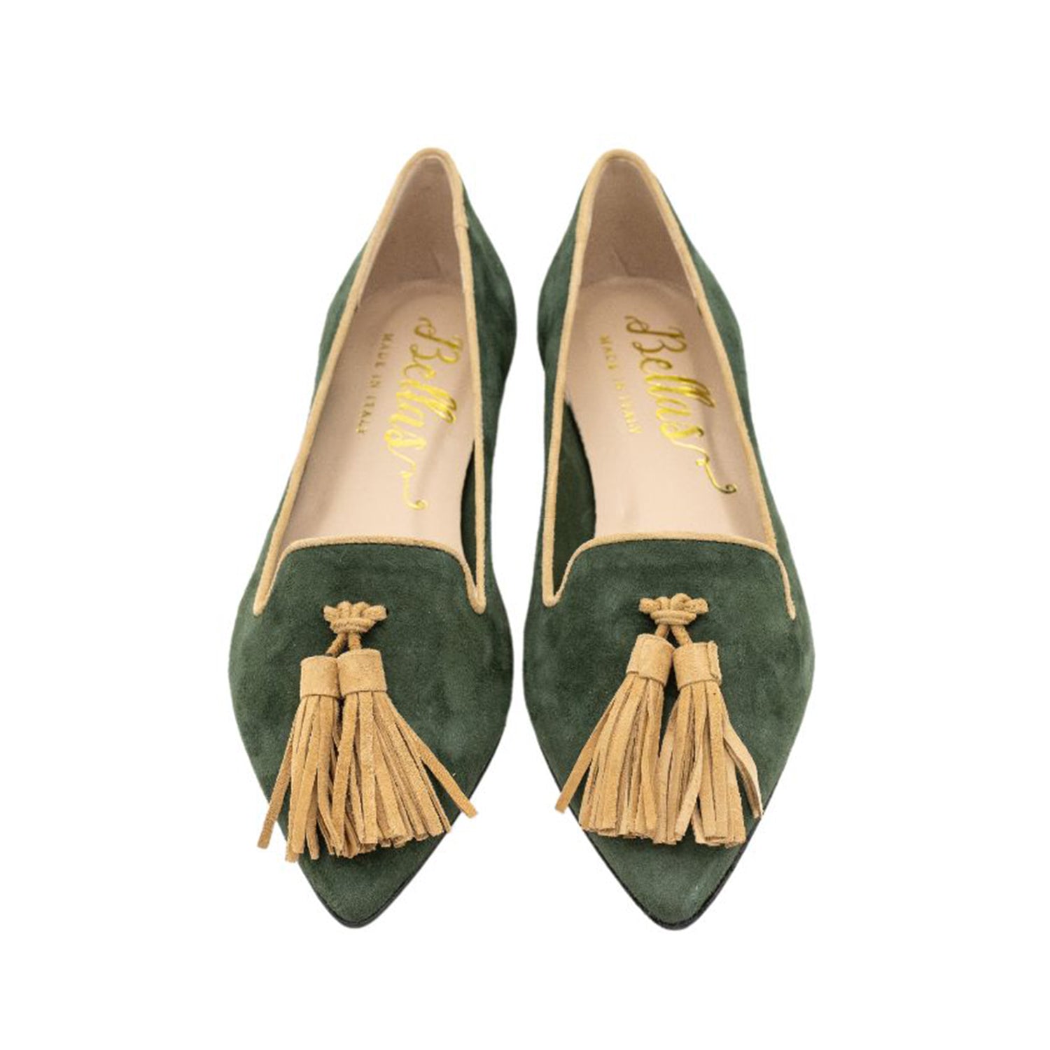 Verde - Legno Pointy (Long Tassel)