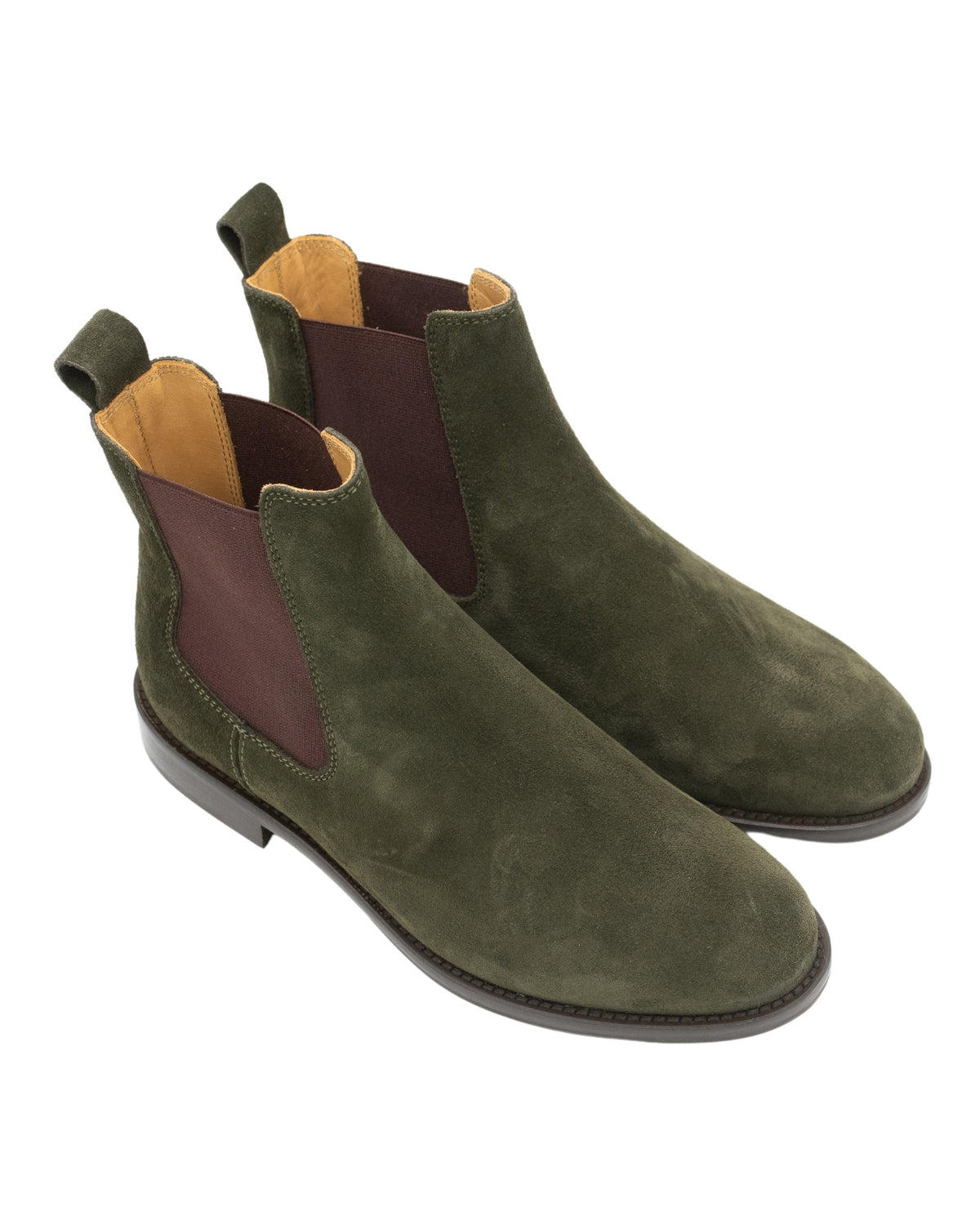 Verde-Wine Chelseaboots