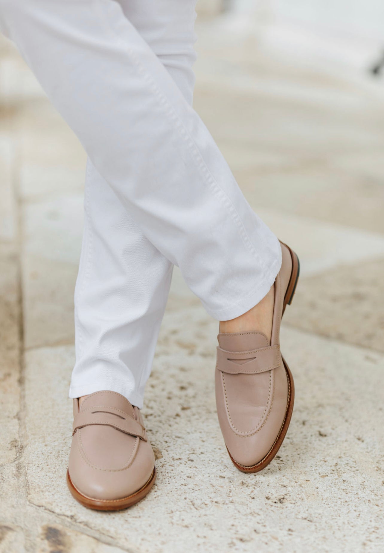 Pennyloafer Taupe
