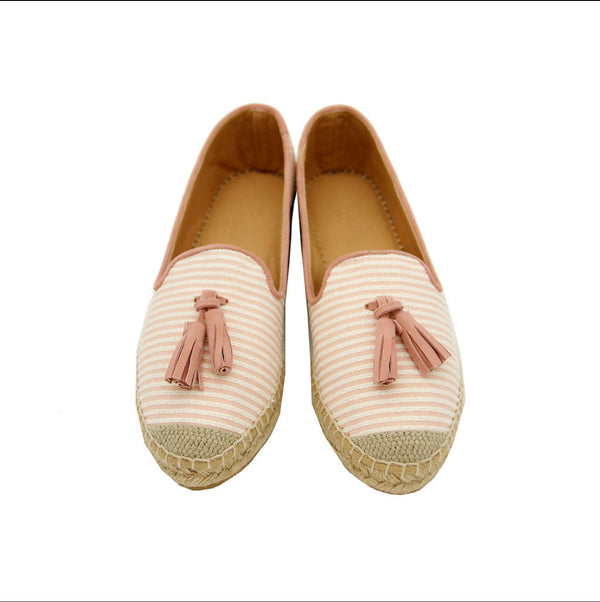 Espadrilles Stripes Pink