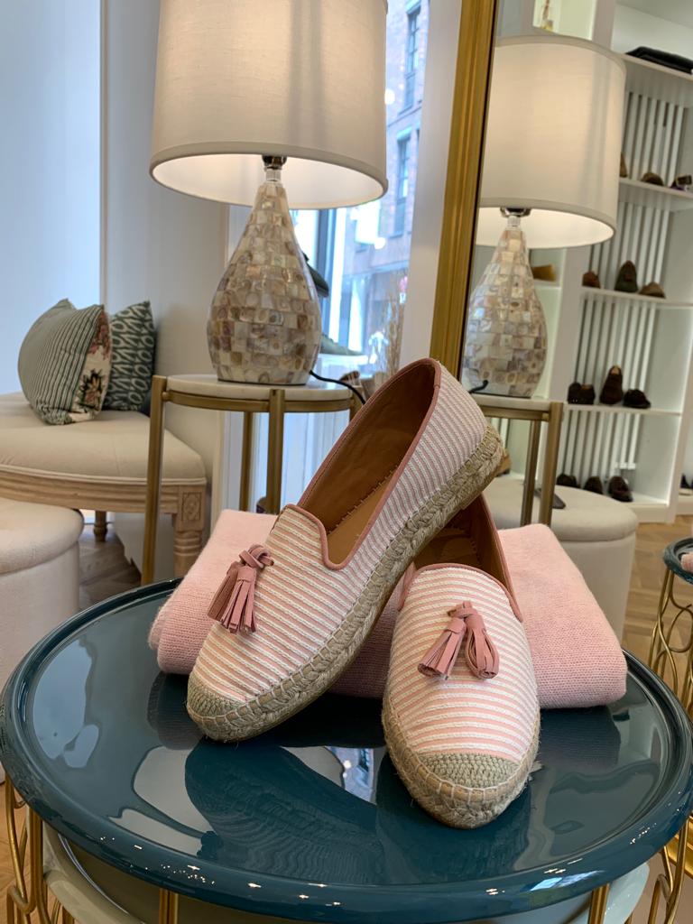 Espadrilles Stripes Pink