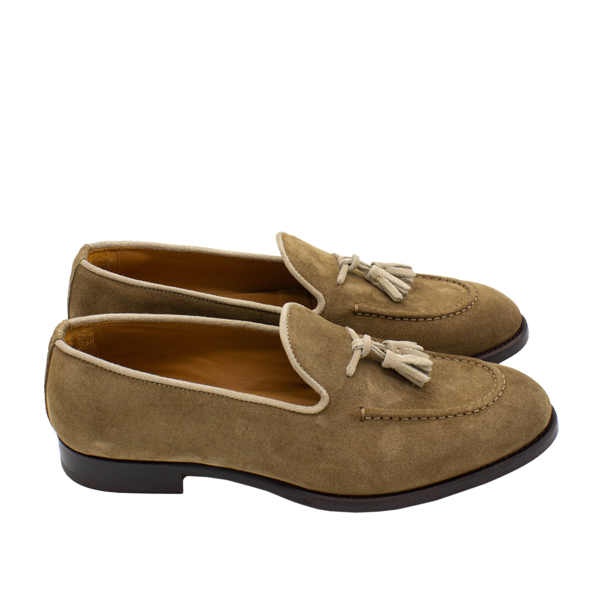 MEN Tasselloafer Taupe - Beige oxy