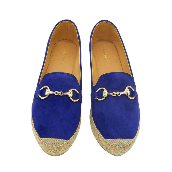 Espadrilles Deep Blue Horsebit