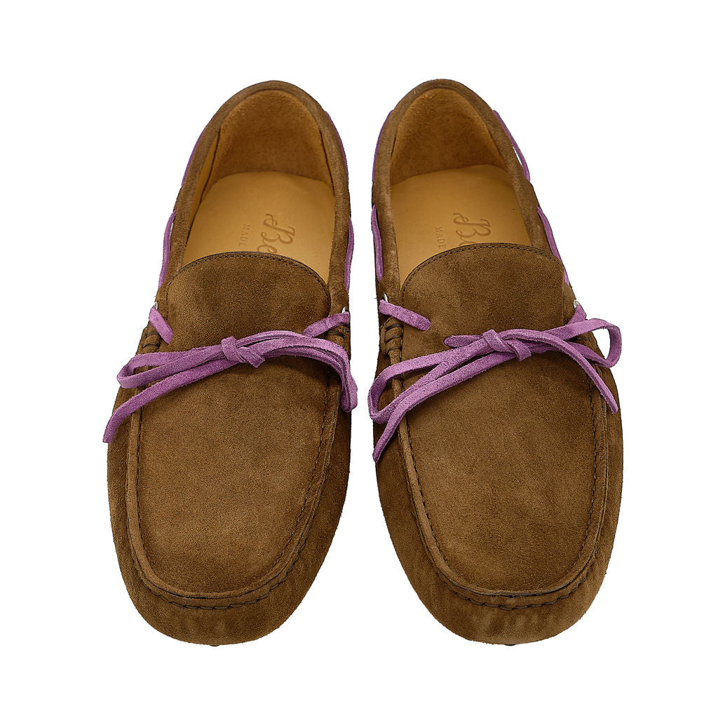 MEN Moccasins Tabacco-Firenze