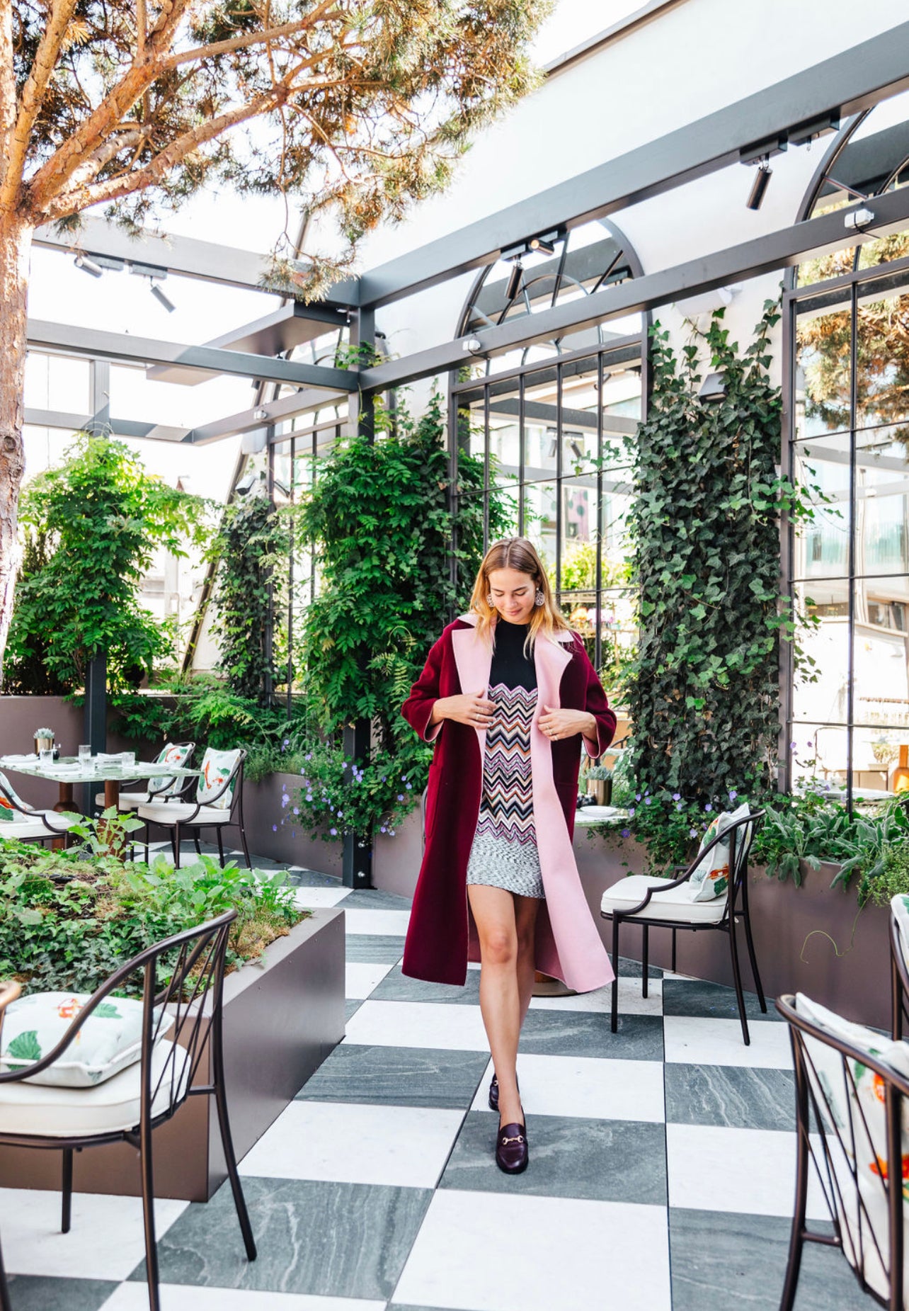 SHOOTINGSCHUH Wine Horsebit Loafer 41