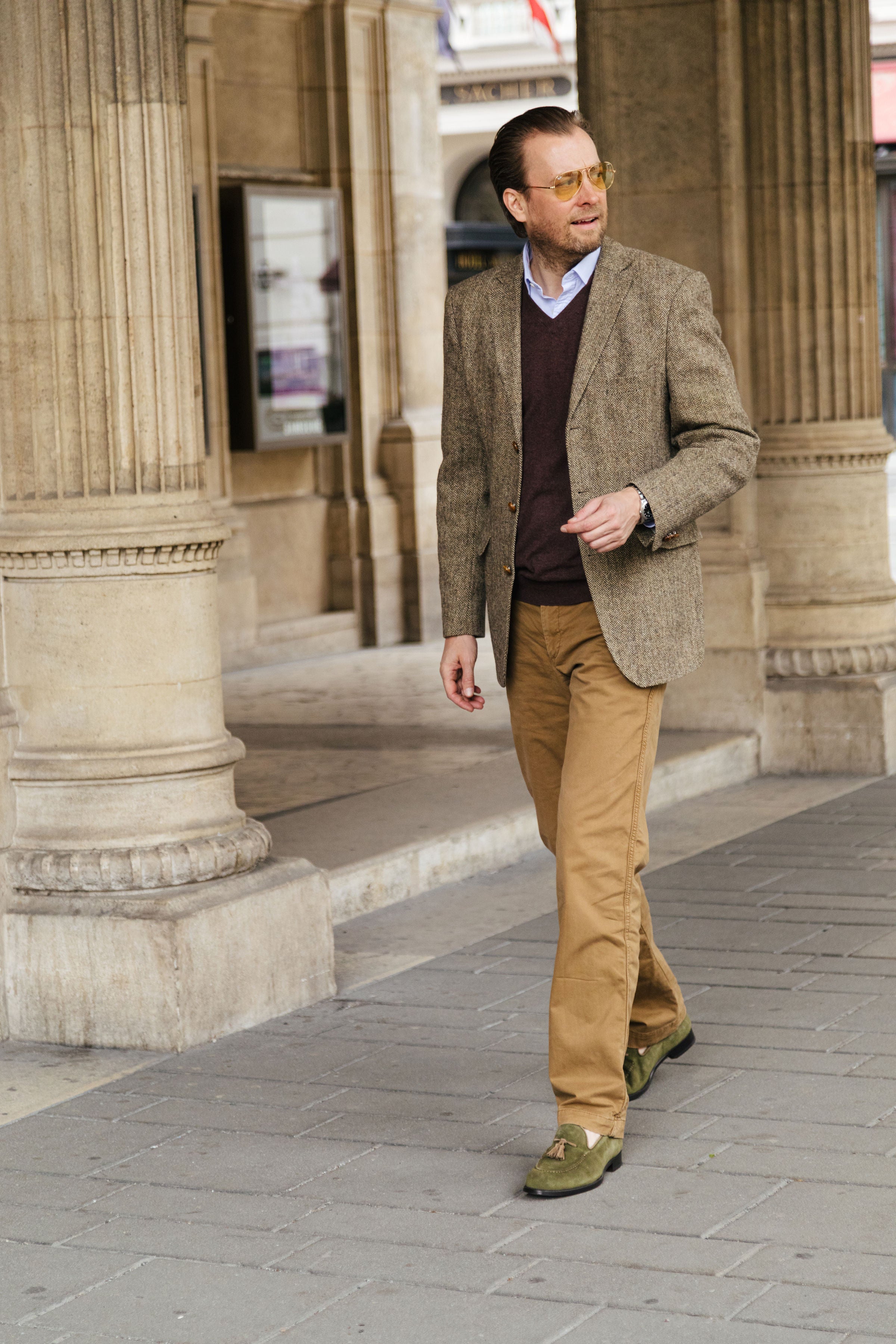 Herren Tasselloafer Cappero - Taupe