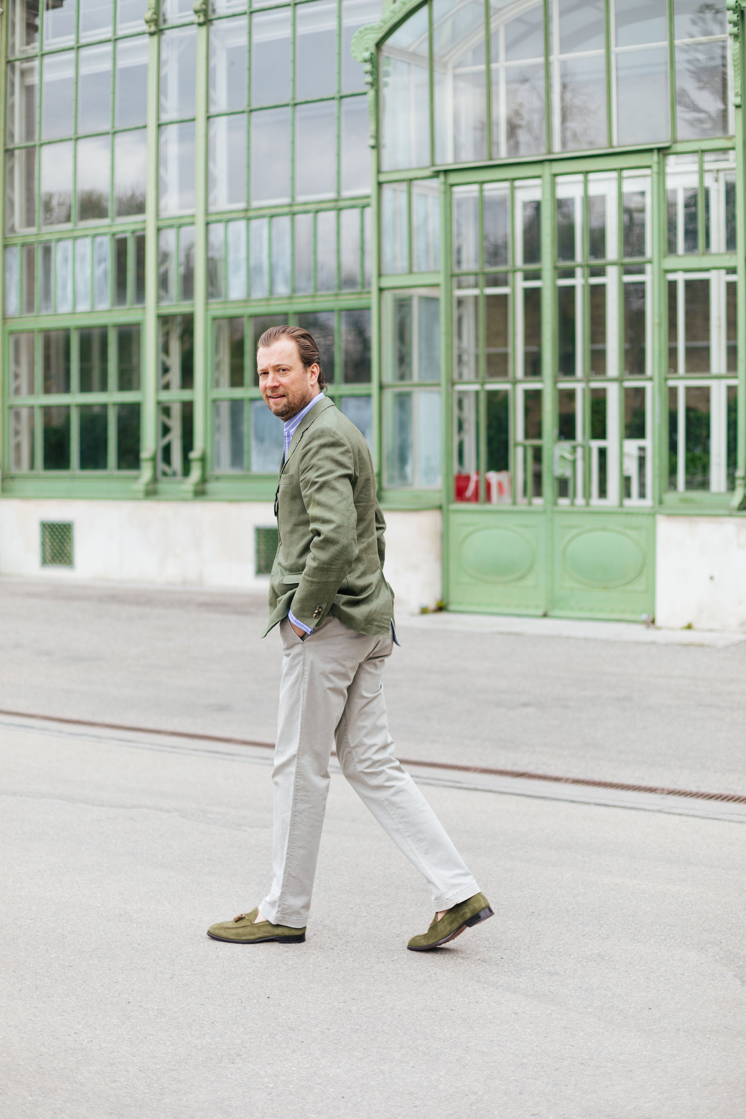 Herren Tasselloafer Cappero - Taupe