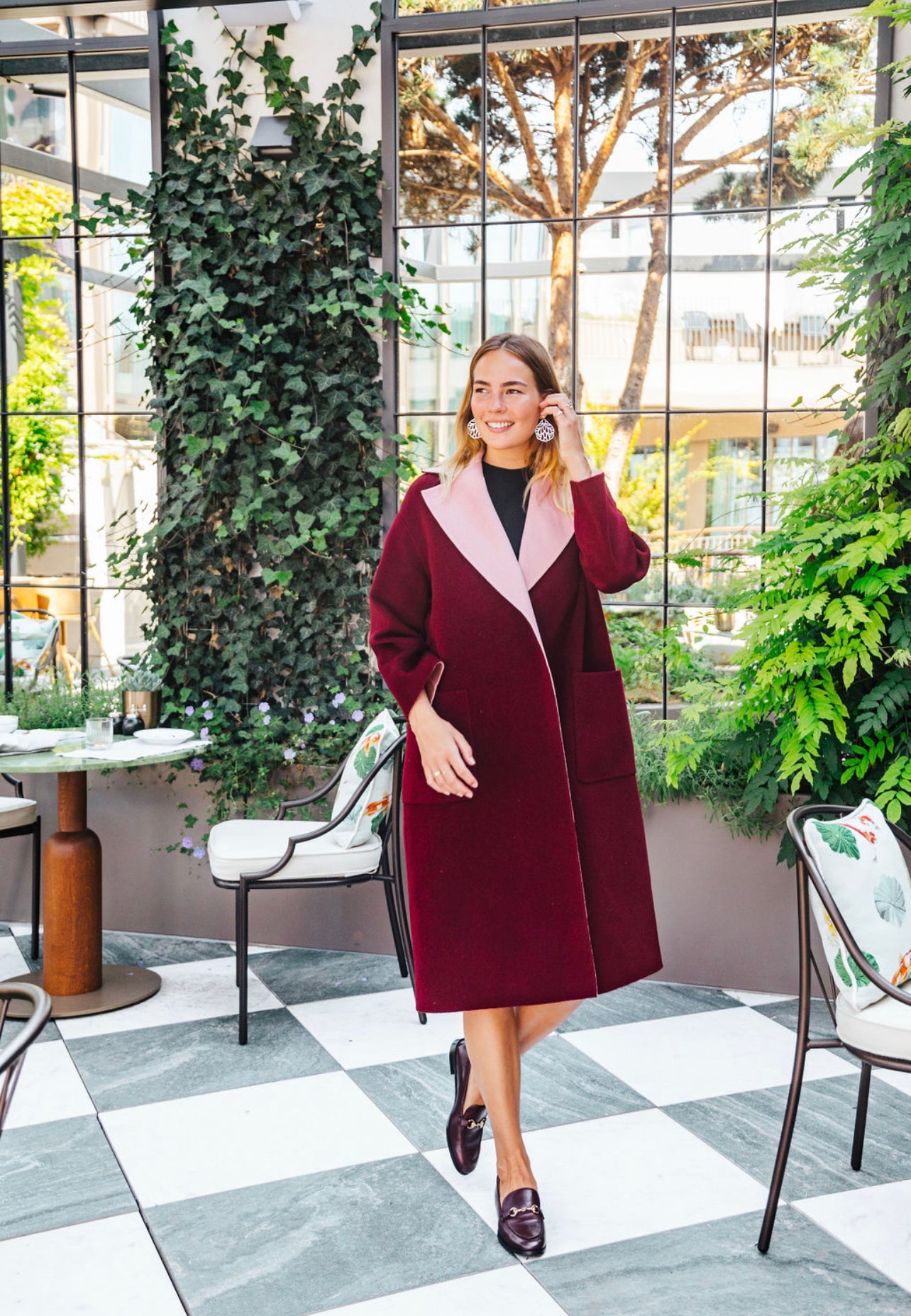 SHOOTINGSCHUH Wine Horsebit Loafer 41