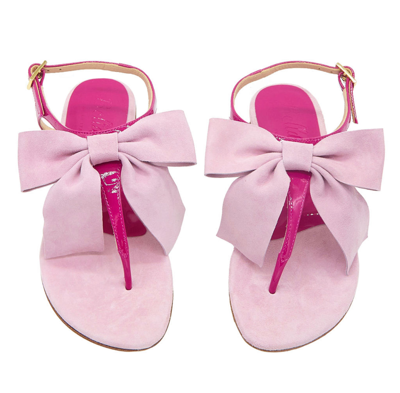 Sandalen Schleife Barbie Fuxia